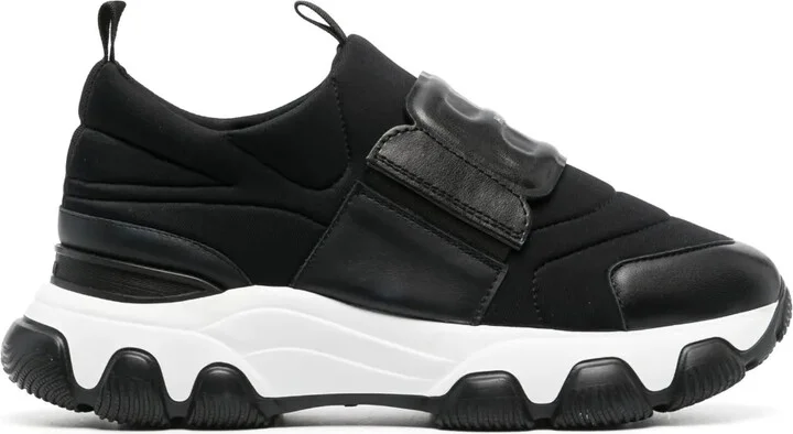 Hyperactive slip-on sneakers