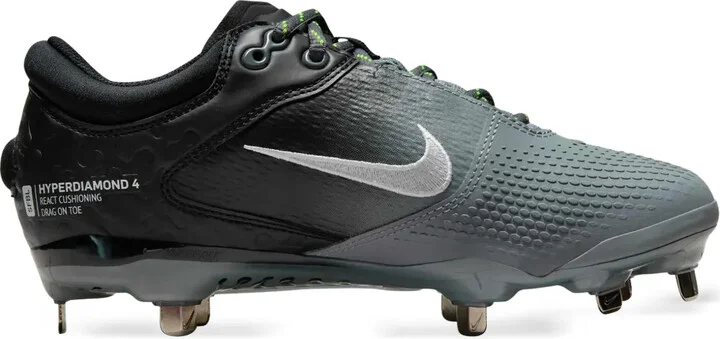 Hyperdiamond 4 Elite "Black/Cool Grey/Volt/White" sneakers
