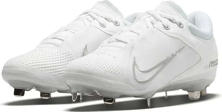 Hyperdiamond 4 Elite "White Pure Platinum" cleats - Image 2