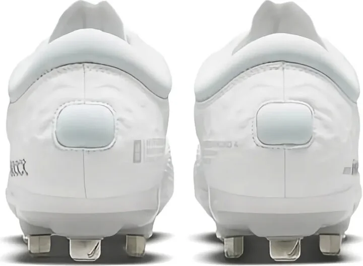 Hyperdiamond 4 Elite "White Pure Platinum" cleats - Image 3