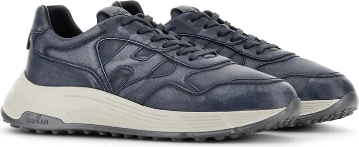Hyperlight distressed leather sneakers - Image 2