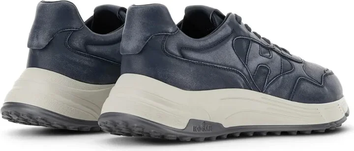Hyperlight distressed leather sneakers - Image 3