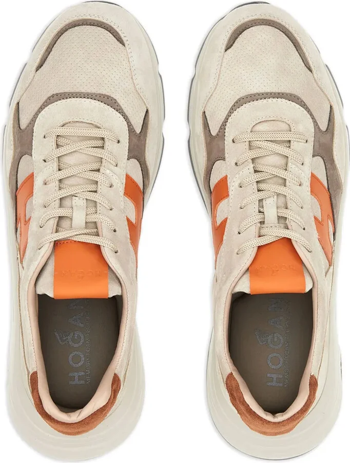 Hyperlight lace-up panelled sneakers - Image 5
