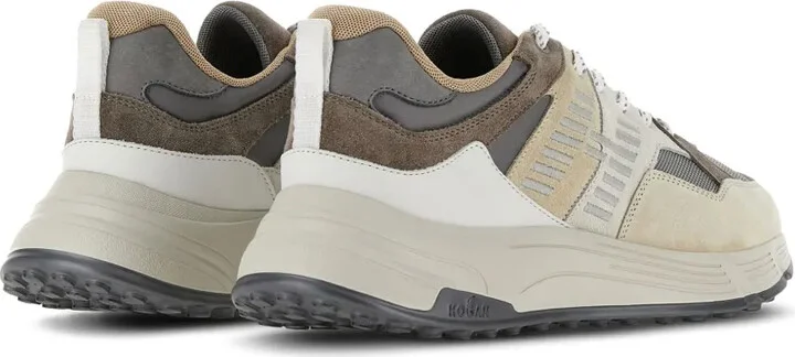 Hyperlight lace-up panelled sneakers - Image 3