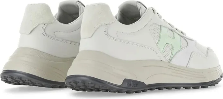 Hyperlight leather panelled sneakers - Image 3