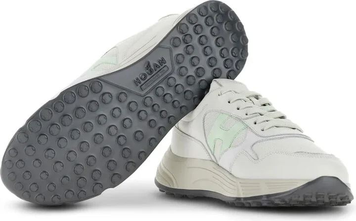 Hyperlight leather panelled sneakers - Image 4