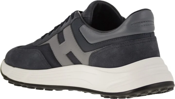 Hyperlight - Suede And Canvas Sneakers - Image 3