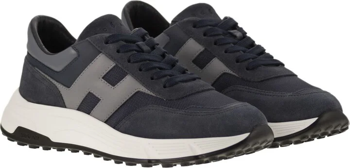Hyperlight - Suede And Canvas Sneakers - Image 4