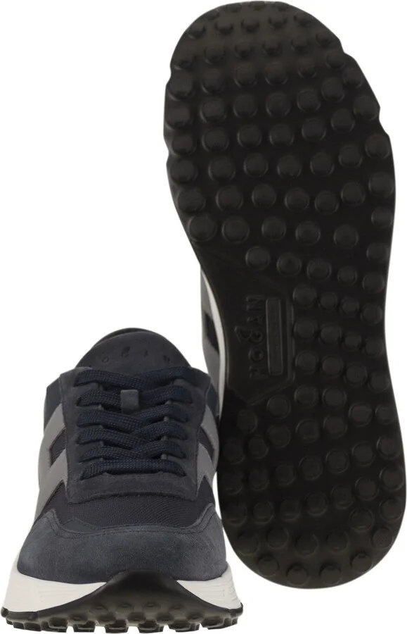 Hyperlight - Suede And Canvas Sneakers - Image 5