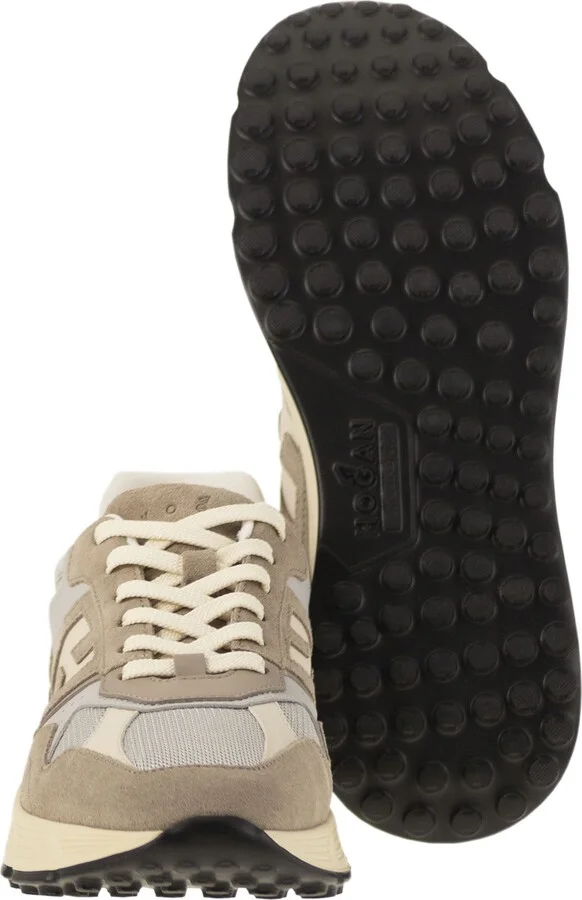 Hyperlight - Suede And Canvas Sneakers - Image 5