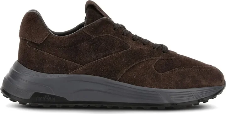 Hyperlight suede sneakers