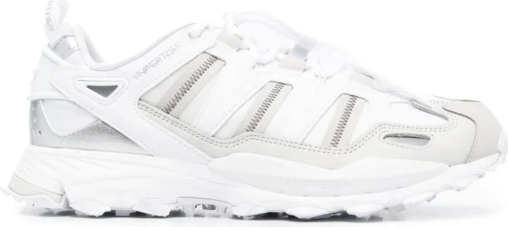 Hyperturf low-top leather sneakers