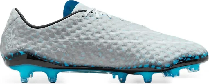 Hypervenom Phantom 1 FG "Black/Blue Fury/Black" cleats - Image 2