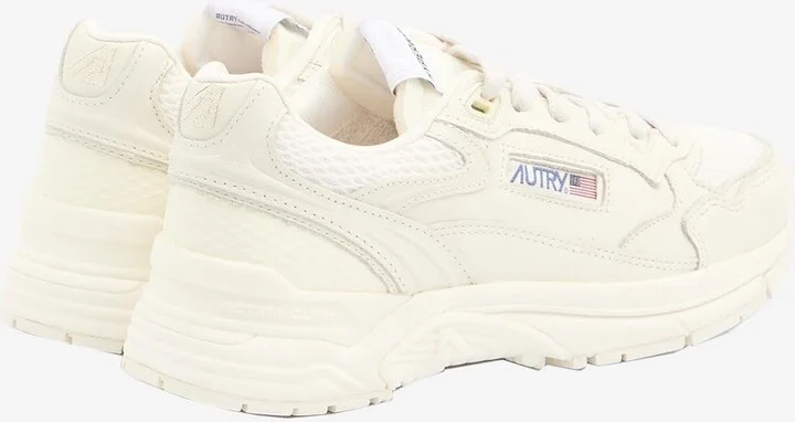 Hyperway Leather Low-Top Sneakers - Image 2