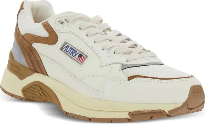 Hyperway logo-patch sneakers - Image 2