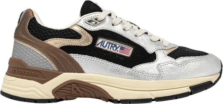 Hyperway Low Mlea Su Mesh Silv Blk