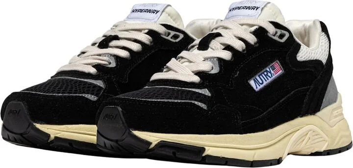 Hyperway Lowsuede Mesh Black Silv - Image 2