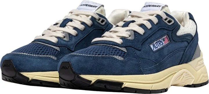 Hyperway Lowsuede Mesh Enblue Silv - Image 2
