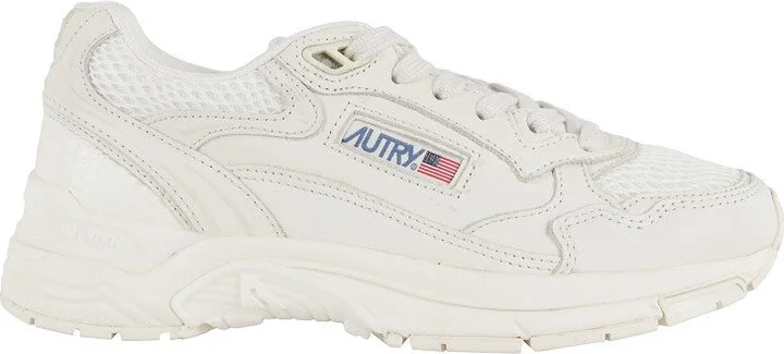 Hyperway Sneakers With Leather-Mesh Upper