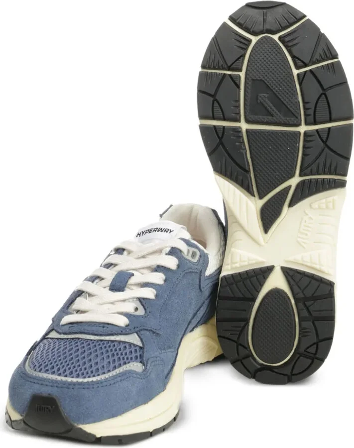 Hyperway suede mesh sneakers - Image 4