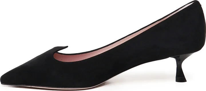 I Love Pumps In Suede - Image 4
