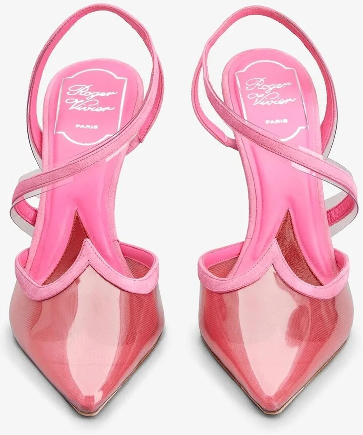 I Love Vivier 100 Slingback Pumps - Image 3