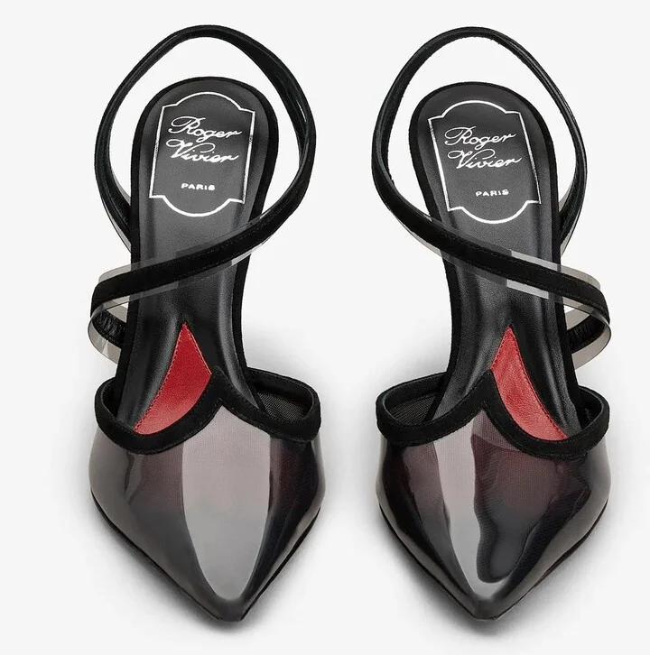 I Love Vivier 100 Slingback Pumps - Image 3