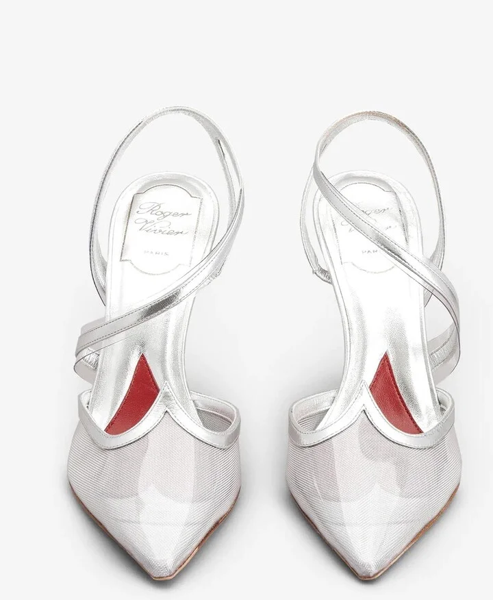 I Love Vivier 100 Slingback Pumps - Image 3