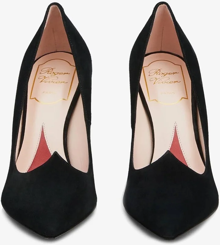 I Love Vivier 85 Suede Pumps - Image 2