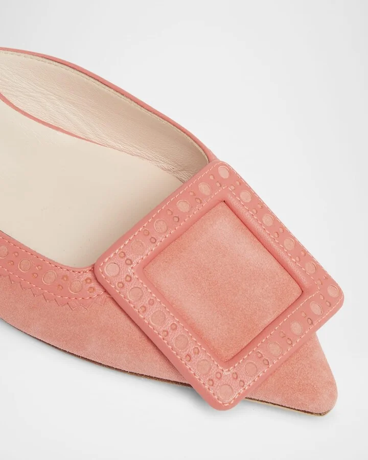I Love Vivier Mixed Leather Mule Pumps - Image 2
