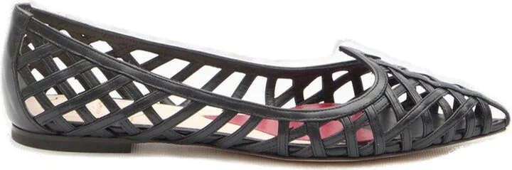 I Love Vivier Multistrap Ballerinas