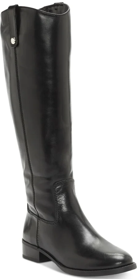 I.n.c. International Concepts Fawne Leather Knee High Boots, Created for Macy's