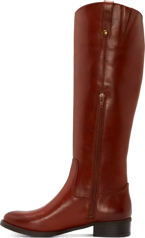 I.n.c. International Concepts Fawne Wide-Calf Leather Knee High Boots, Created for Macy's - Image 3