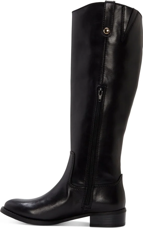 I.n.c. International Concepts Fawne Wide-Calf Leather Knee High Boots, Created for Macy's - Image 8