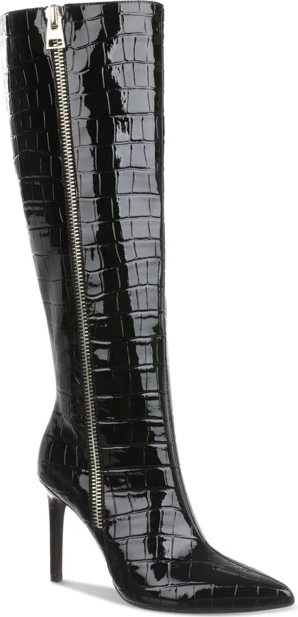 I.n.c. International Concepts Sabrinaa Wide-Calf Zip Knee High Boots, Created for Macy's