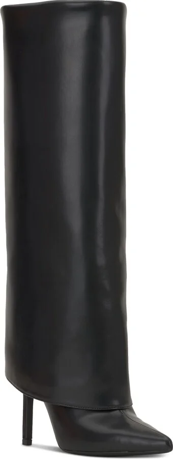 I.n.c. International Concepts Skylar Fold Over Cuffed Knee High Boots, Created for Macy's