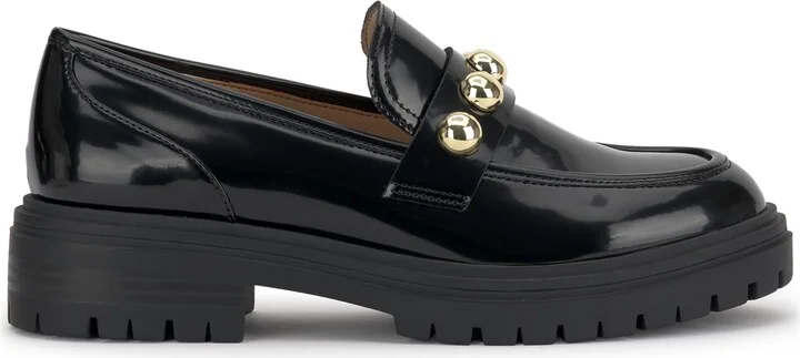 I.n.c. International Concepts Women's Brea Chain-Trim Lug Sole Loafers, Created for Macy's - Image 2