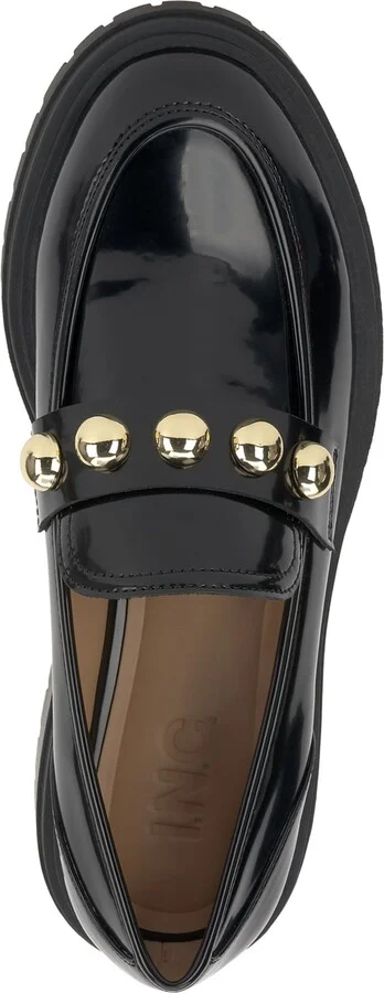 I.n.c. International Concepts Women's Brea Chain-Trim Lug Sole Loafers, Created for Macy's - Image 4