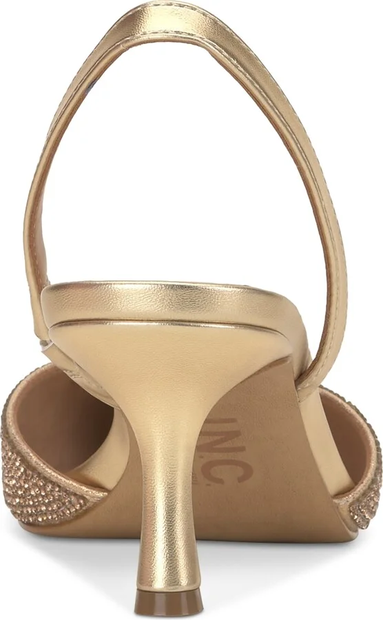 I.n.c. International Concepts Women's Gelsey Slingback Kitten-Heel Pumps, Created for Macy's - Image 3