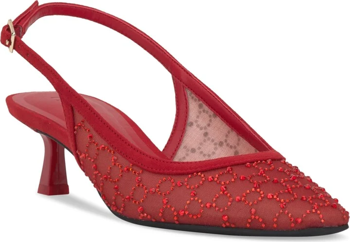 I.n.c. International Concepts Women's Gemini Mid Heel Slingback Pumps, Created for Macy's