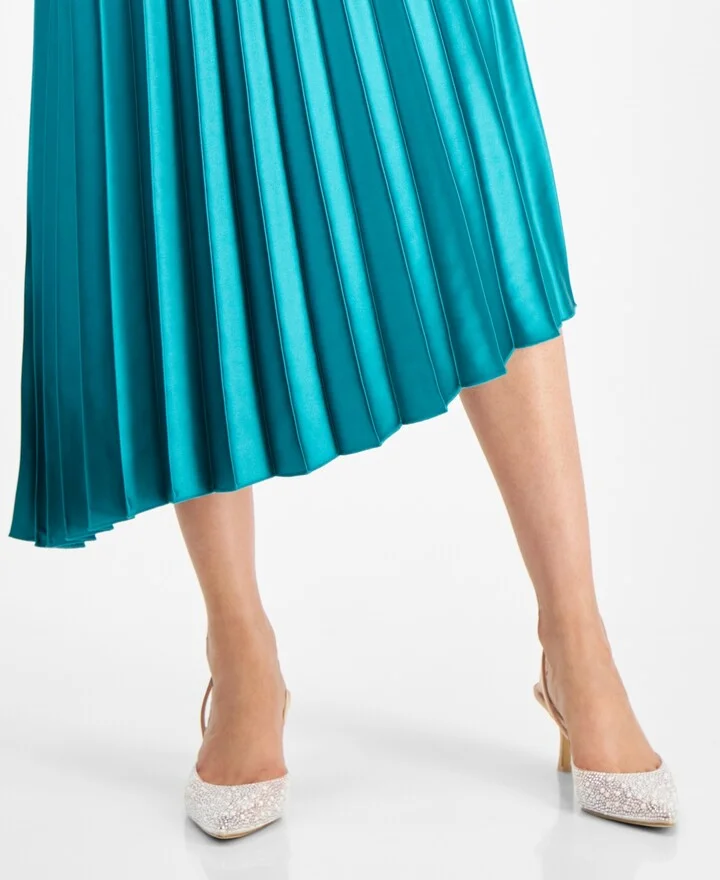 I.n.c. International Concepts Women's Geosepa Halter Pumps, Created for Macy's - Pearl/Bling - Image 2