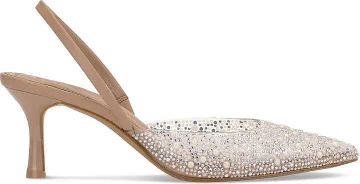 I.n.c. International Concepts Women's Geosepa Halter Pumps, Created for Macy's - Pearl/Bling - Image 3