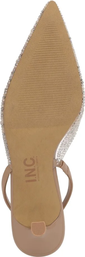 I.n.c. International Concepts Women's Geosepa Halter Pumps, Created for Macy's - Pearl/Bling - Image 6