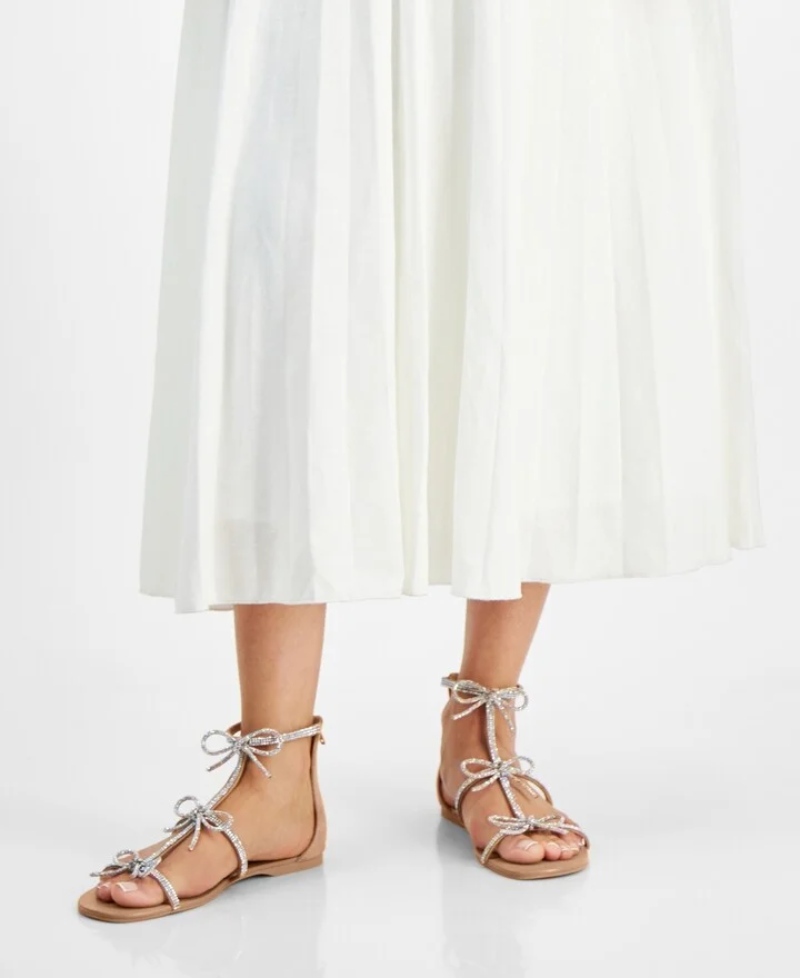 I.n.c. International Concepts Women's Gertrudis Bow Flat Sandals, Created for Macy's - Image 6