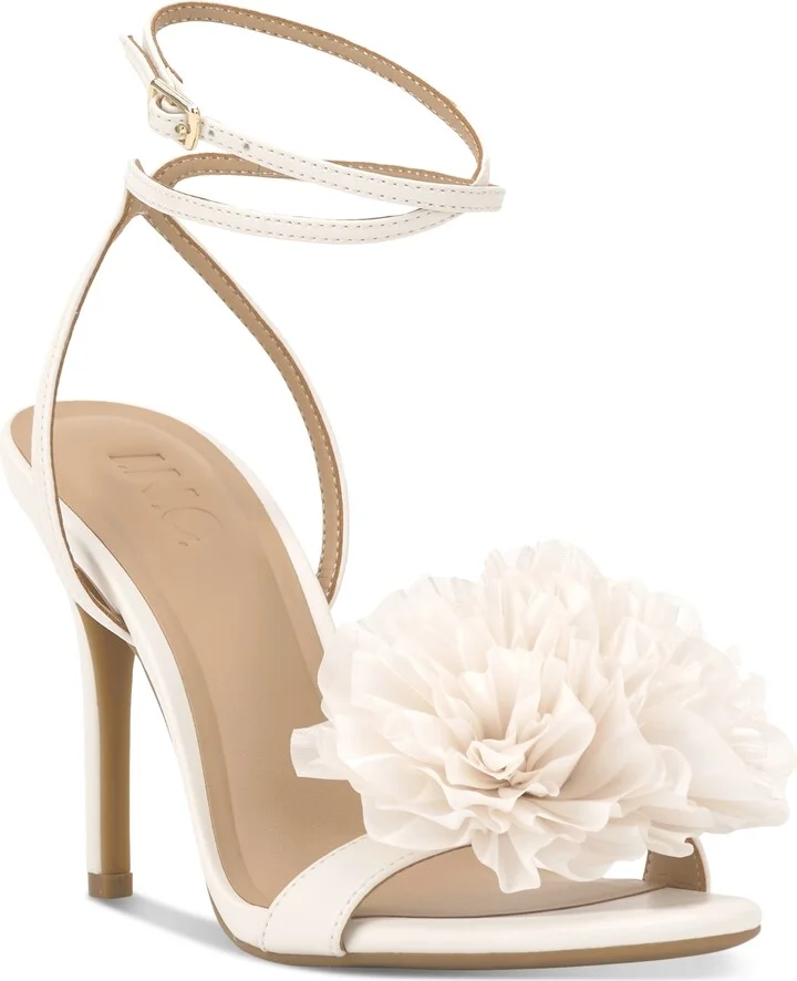 I.n.c. International Concepts Women's Harvina Flower Dress Sandals, Exclusively at Macy's