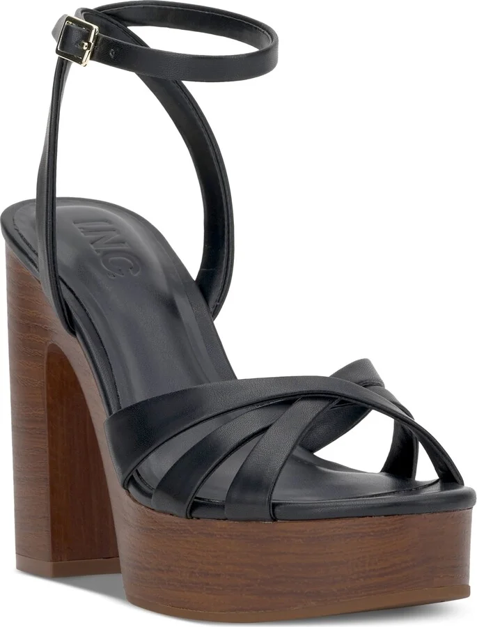 I.n.c. International Concepts Women's Jacel Platform Sandals, Exclusively at Macy's