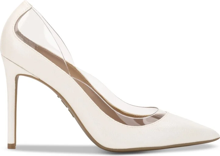 I.n.c. International Concepts Women's Kajari Vinyl Pumps, Exclusively at Macy's - White/Clear - Image 2