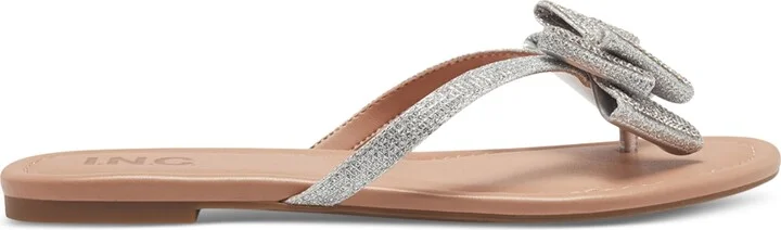I.n.c. International Concepts Women's Mabae Bow Flat Sandals, Created for Macy's - Image 3