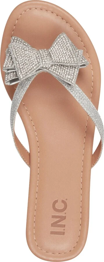 I.n.c. International Concepts Women's Mabae Bow Flat Sandals, Created for Macy's - Image 4