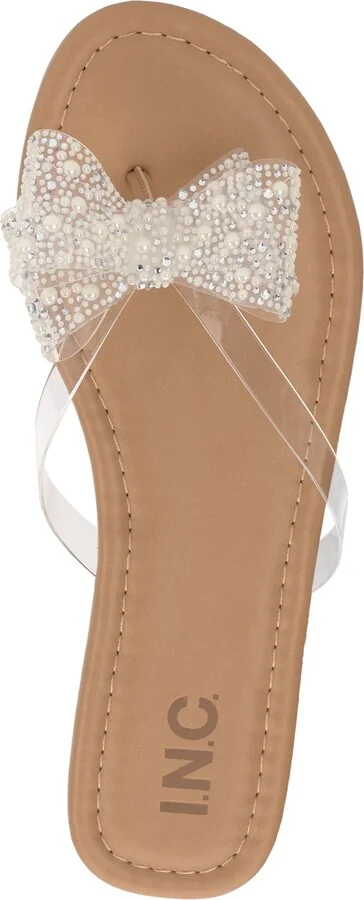 I.n.c. International Concepts Women's Mabae Bow Flat Sandals, Created for Macy's - Image 9